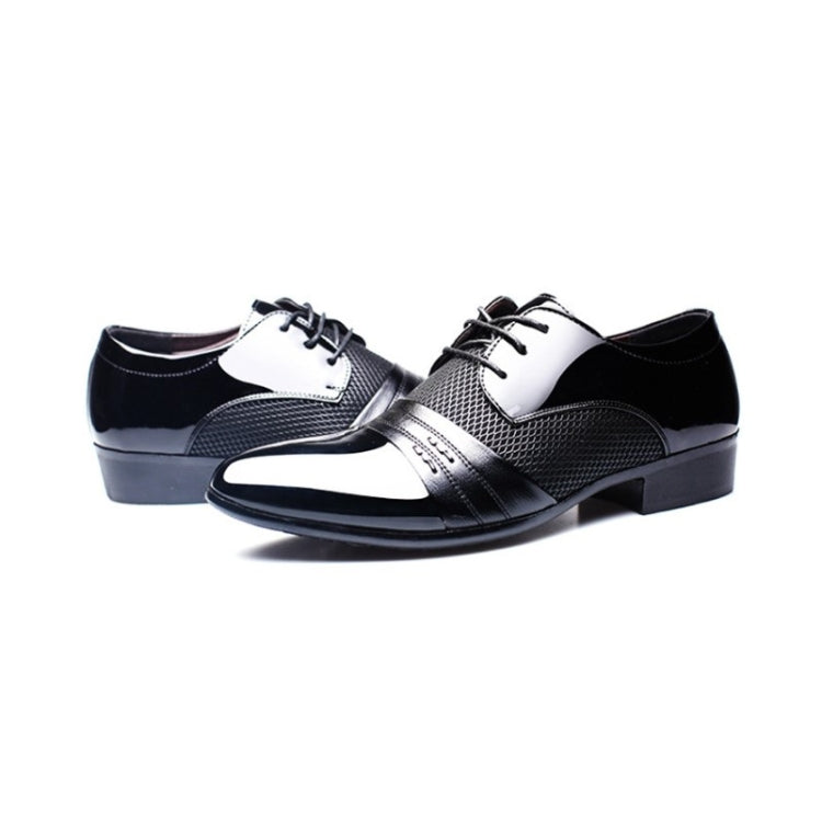 Flat Shoes Breathable Men Business Dress Shoes, Size:38