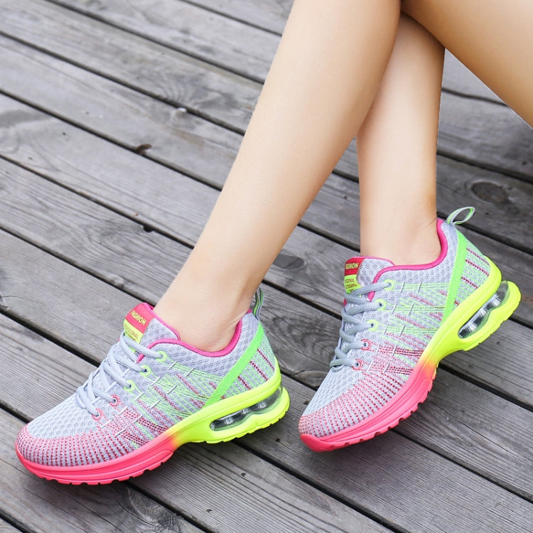Casual Mesh Women Sneakers Breathable Half-cushion Running Shoes, Shoe size:35