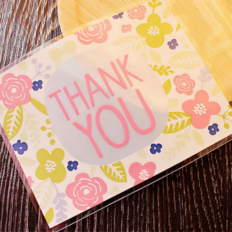 100 PCS Baking Bags Candy Bags Biscuit Bags Small Pastry Bags Handmade Soap Self-adhesive Bags