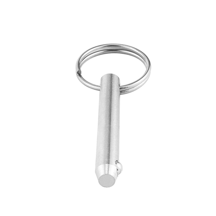 2 PCS Boat Accessories 316 Stainless Steel Ball Pin Quick Release And Quick Release Safety Pin Spring Steel Ball Pin, Size: 6.3x 51mm