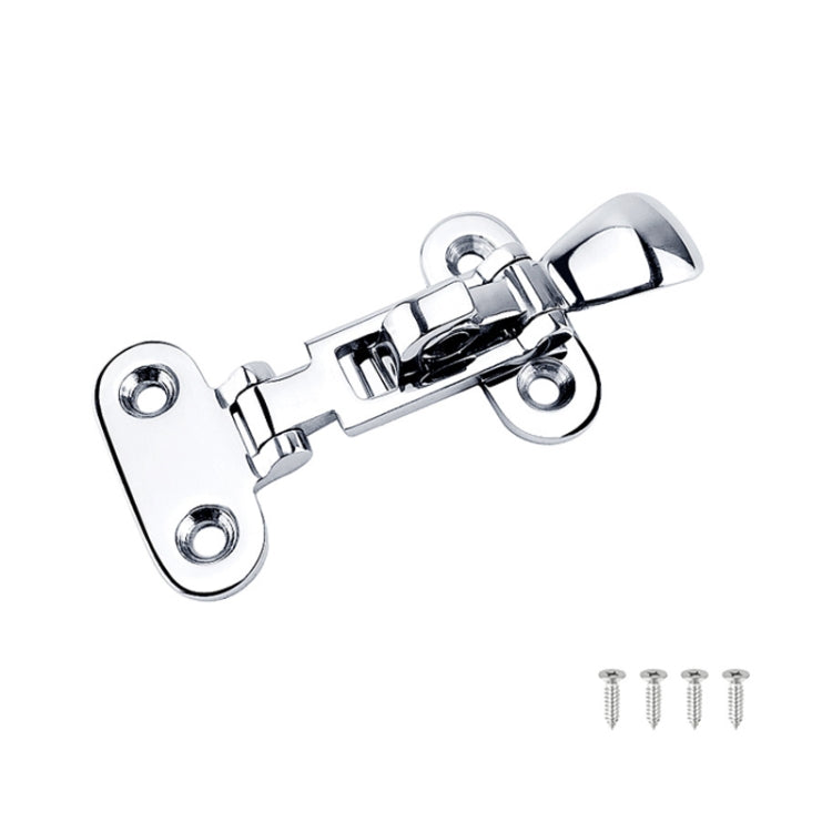 316 Stainless Steel Marine Hasp Hatch Door Lock Yacht Hardware Accessories, Specification: 75mm