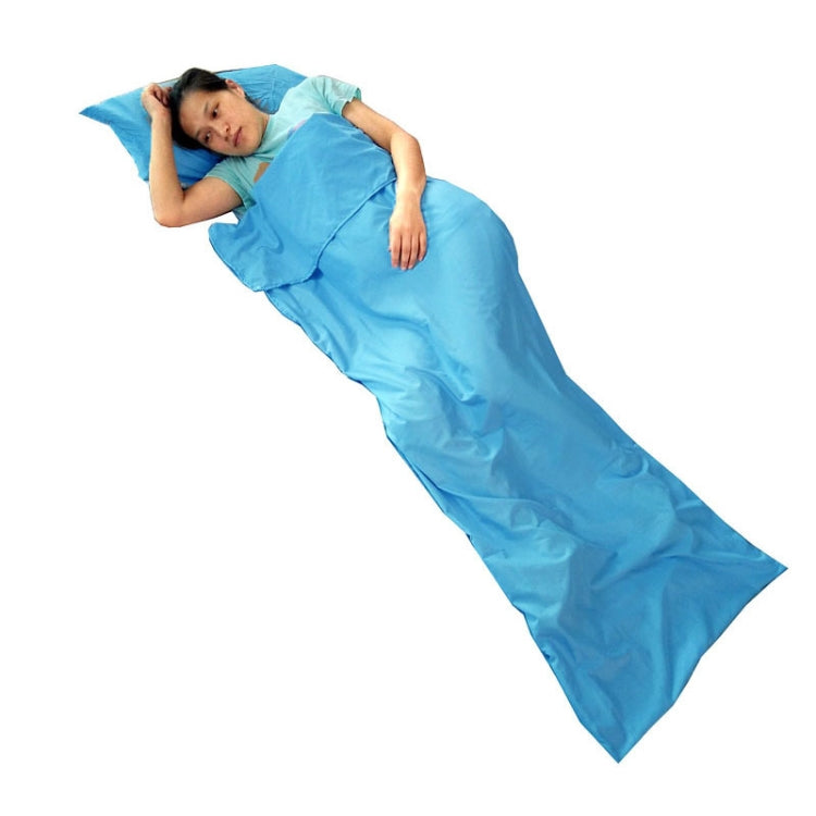 Portable Hotel Solid Color Envelope Dirty Sleeping Bag Linerï¼ŒRandom Color, Specifications (length * width): 210x200cm