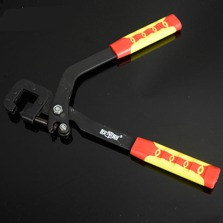 Light Steel 10 Inch Keel Clamp Non-slip Handle Ceiling Punching Pliers Tool