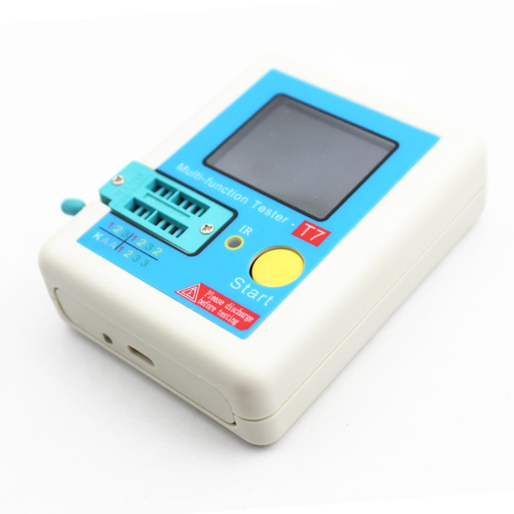 CR-T7 3.5 inch Colorful Display Multi-functional TFT Backlight Transistor Tester for Diode Triode Capacitor Resistor