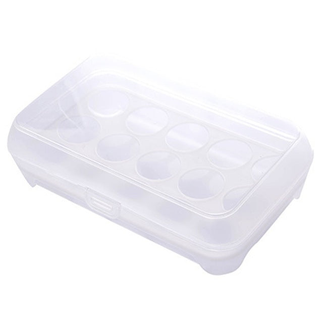15 grids Egg Refrigerator Fresh Box Eggs Holder