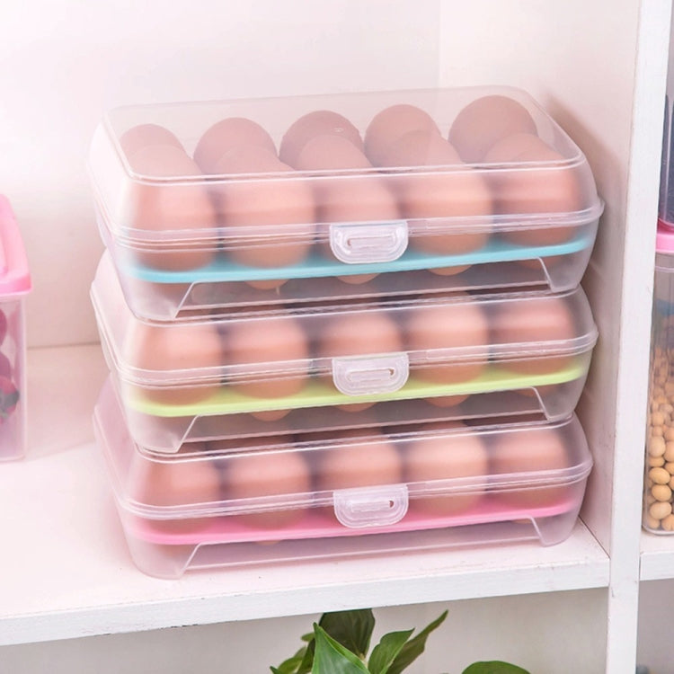15 grids Egg Refrigerator Fresh Box Eggs Holder