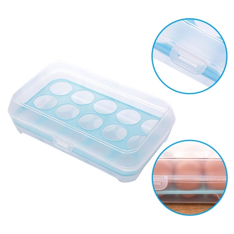 15 grids Egg Refrigerator Fresh Box Eggs Holder