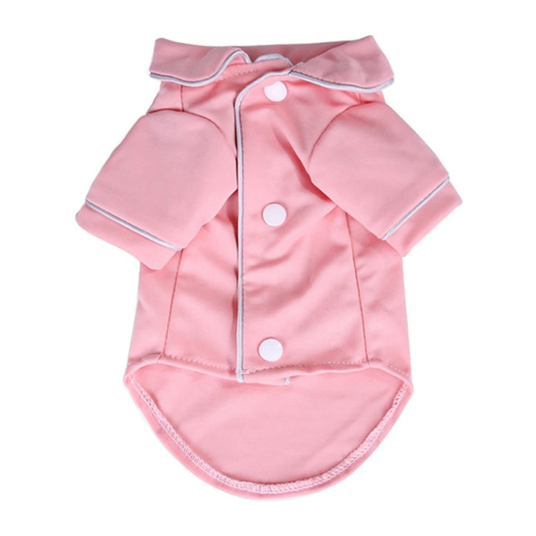 Dog Clothes Pet Pajamas Dog simulation Silk Pajamas, Size:M