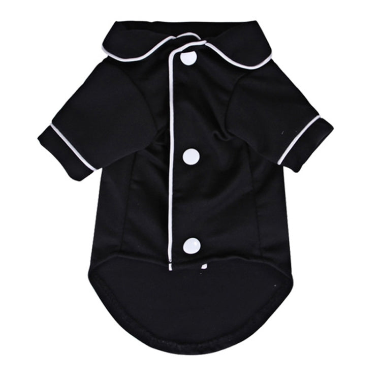Dog Clothes Pet Pajamas Dog simulation Silk Pajamas, Size:M