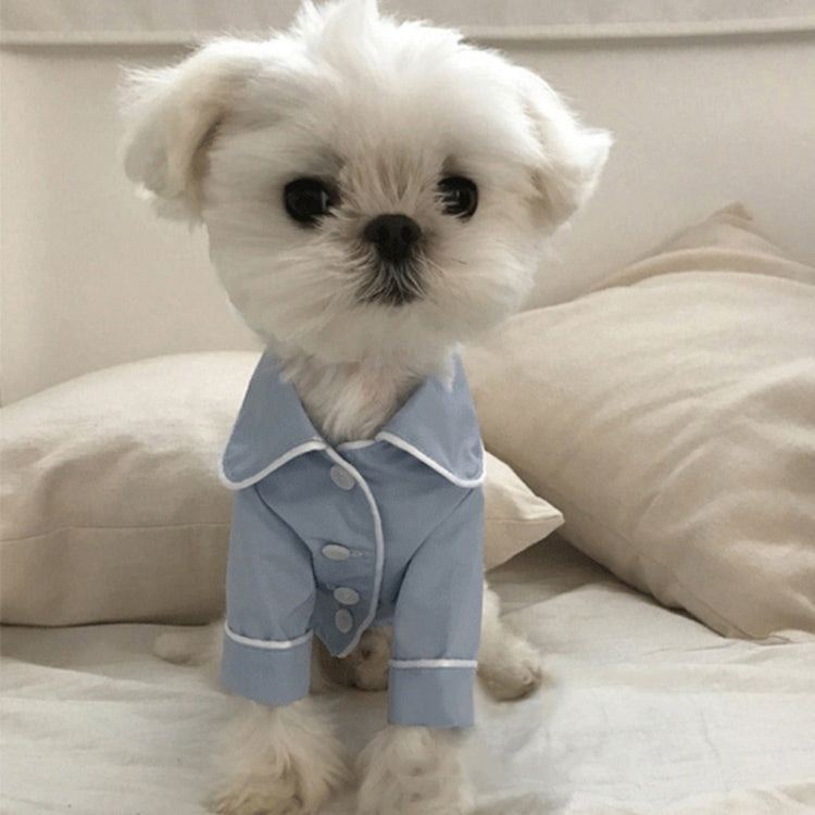 Dog Clothes Pet Pajamas Dog simulation Silk Pajamas, Size:XL