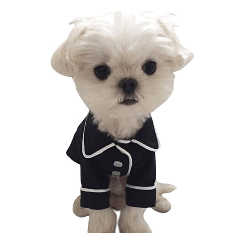Dog Clothes Pet Pajamas Dog simulation Silk Pajamas, Size:XXL
