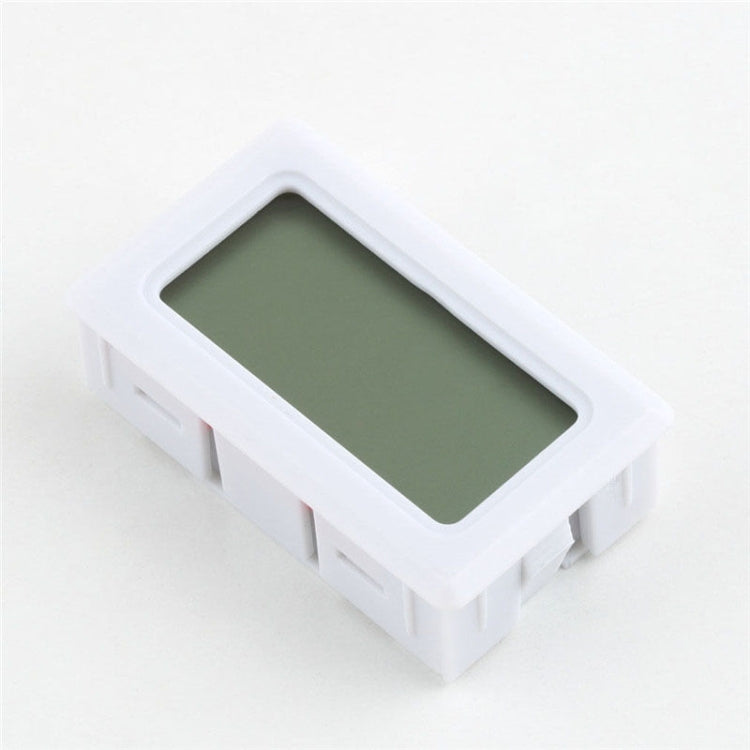 2 PCS LCD Display ABS Material Refrigerator Embedded Electronic Digital Display Temperature and Humidity Meter Random Color Delivery