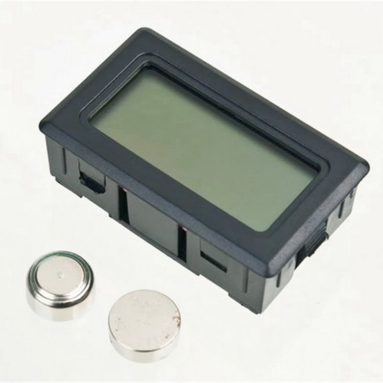 2 PCS LCD Display ABS Material Refrigerator Embedded Electronic Digital Display Temperature and Humidity Meter Random Color Delivery