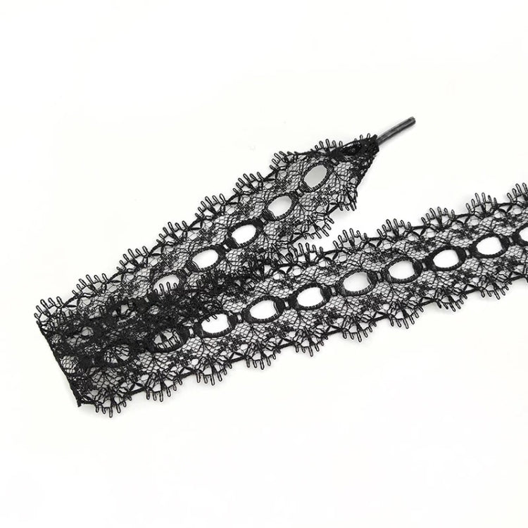 Openwork Lace Laces Off White Shoes Sneaker Casuals Leather Shoelaces, Length:120cm