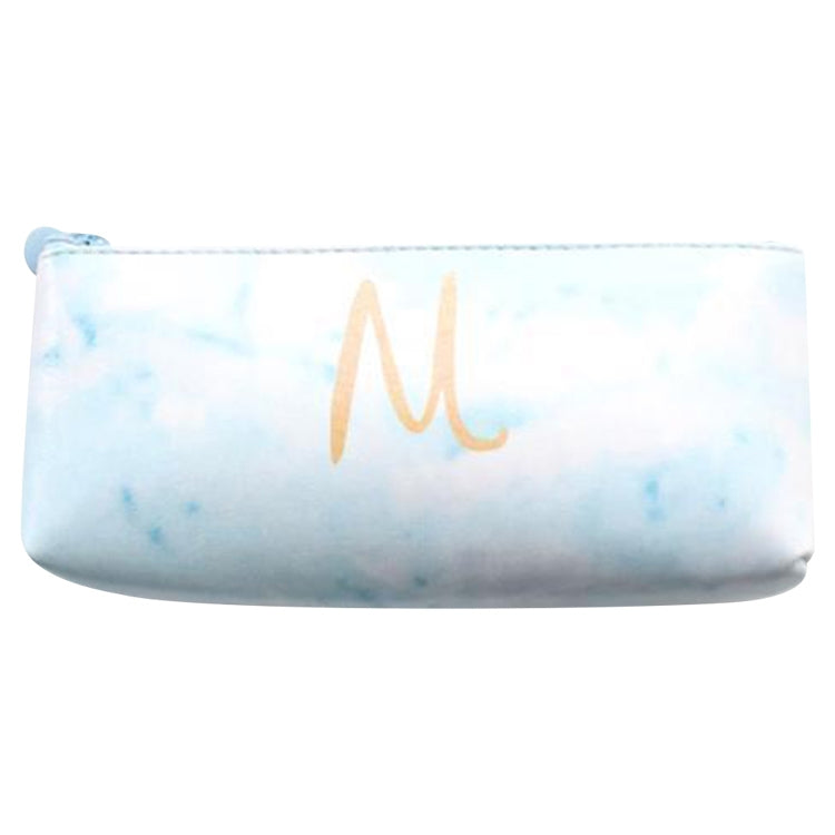 Cute Leather Marble Letter Storage Pouch Pen Box Stationery Office School Supplies