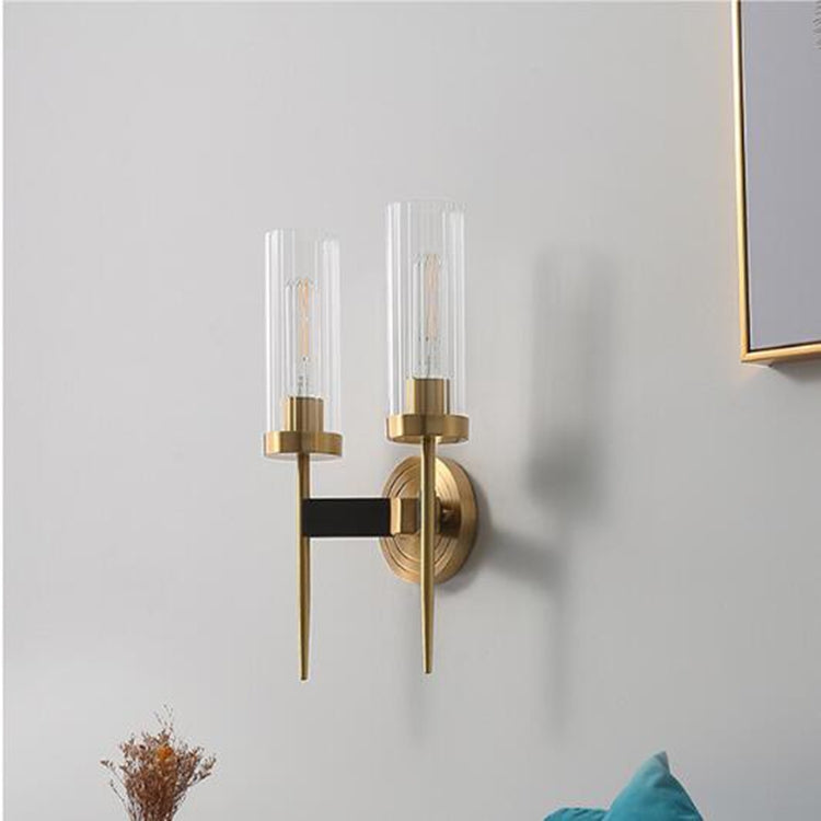 Modern Creative Simple Bedroom Lamp Living Room Aisle TV Background Lighting Wall Lamp, Model:1299-2W
