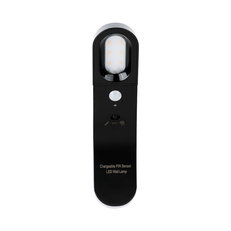 Human Body Induction USB Night Light Light Control Smart Home LED Wall Lamp Bedroom Bedside Lamp  Warm White 3000K