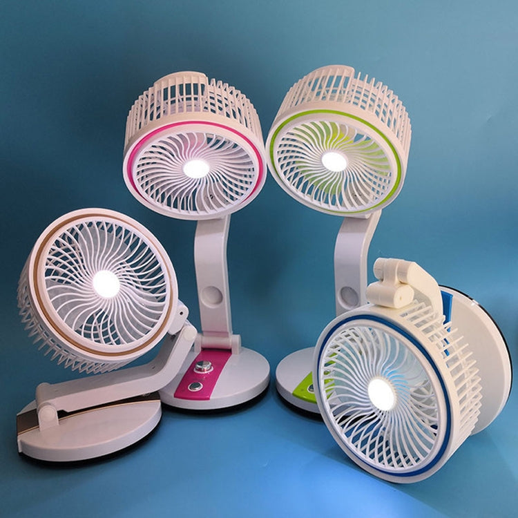 Creative LED Student Desktop Fan USB Charging and Plugging Dual-use