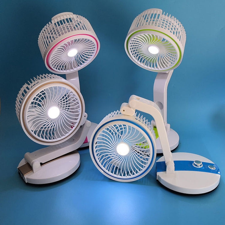 Creative LED Student Desktop Fan USB Charging and Plugging Dual-use