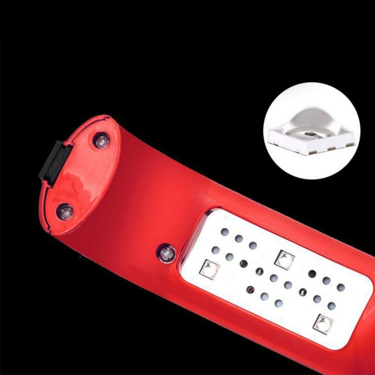9W Mini Portable Nail Rainbow Light Dual Light UV Phototherapy Machine Nail Dryer Tools