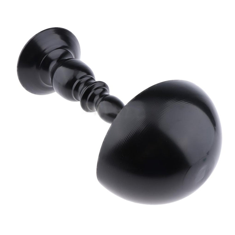 12 inch Height Retro Style Metal Freestanding Hat Wig Helmet Rack Holder Display Stand with Round Base