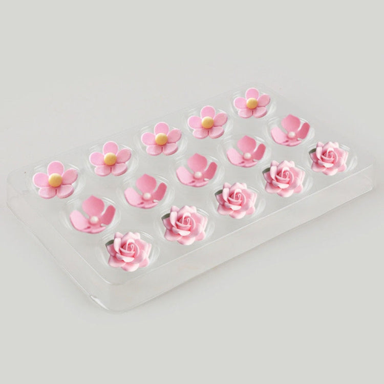 5 PCS Cake Fondant Dry Mold Plastic Fondant Flower Shaping Cake Flower Dring Mold, Size:23.3x13.8cm