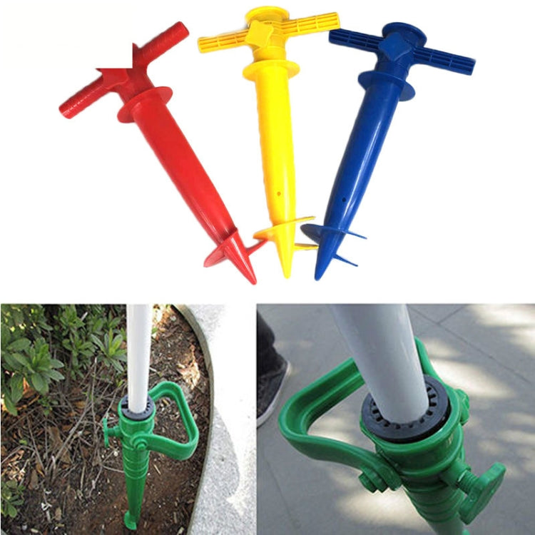 2 PCS Beach Umbrella Base Ground Insert Fitting Plastic Pinï¼ˆRandom Color Deliveryï¼‰