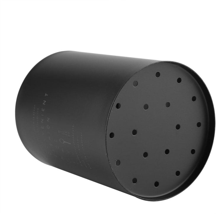 Stainless Steel Drainable Chopsticks Knife Fork Storage Tube Holder Organizer