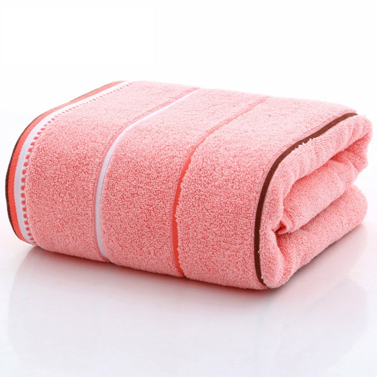 Strong Water Absorption Stripe Cotton Towel for Home & Hotel, Size:70x140cm