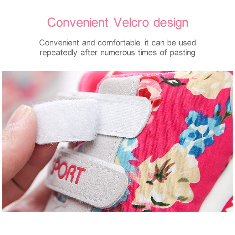 Children Retro Floral Shoes Sports Shoes, Size:26