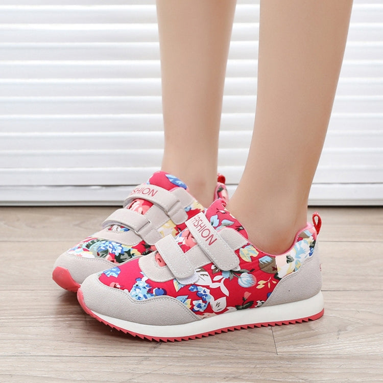 Children Retro Floral Shoes Sports Shoes, Size:34