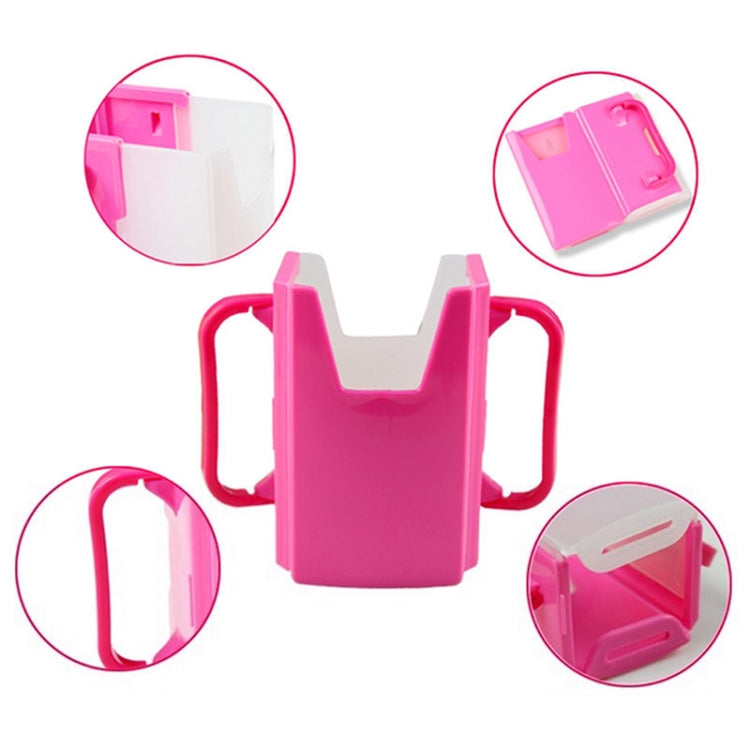 10 PCS Handle Boxed Anti-sprinkling Drink Holder Retractable Baby Learning Cup