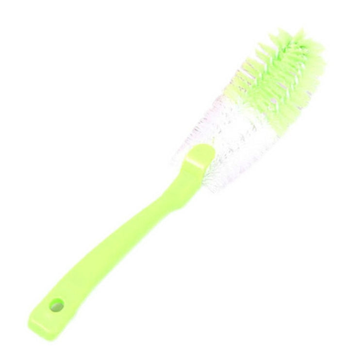 2 PCS Baby Multi-function Long Handle Bottle Cleaning Brush(Green)