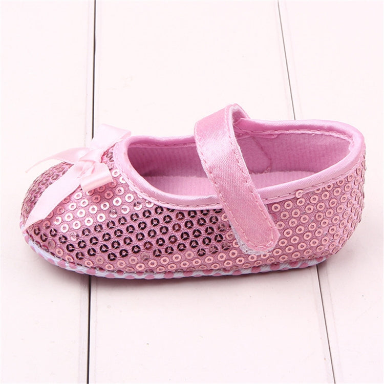 Baby Girl First Walkers Spring Autumn Toddler Shoes Bling Bow Princess Shoes(Black)