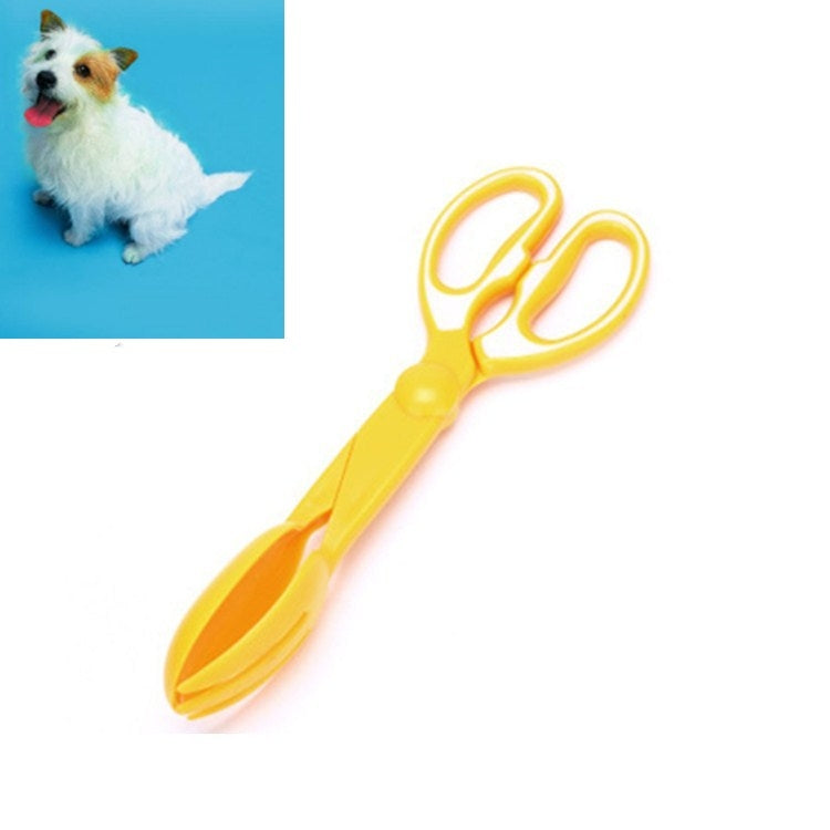 3 PCS Dog Pick Up Toilet Pet Shoveling Device Cat Dog Excrement Picking Feces Clip