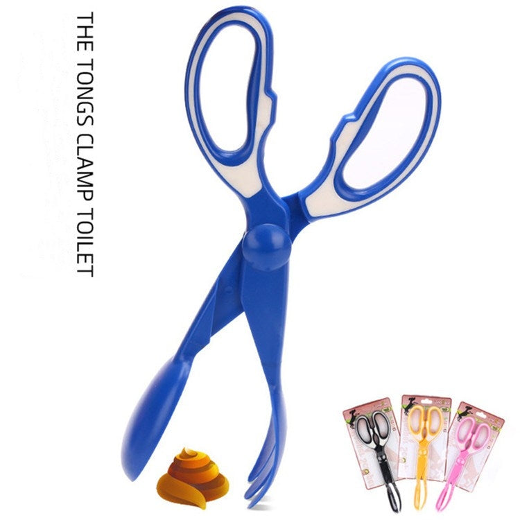 3 PCS Dog Pick Up Toilet Pet Shoveling Device Cat Dog Excrement Picking Feces Clip