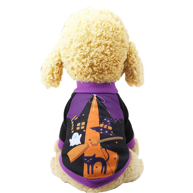 Dog Clothes Halloween Carnival Funny Pet Two-feet Clothes, Size:XXL