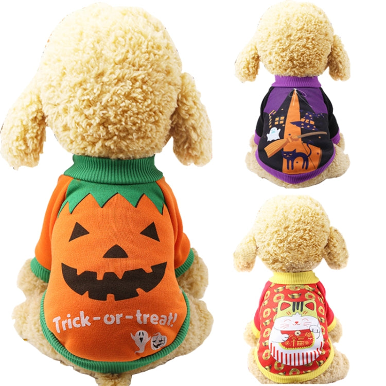 Dog Clothes Halloween Carnival Funny Pet Two-feet Clothes, Size:XXL