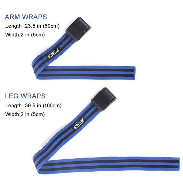 1 Pair Natural Latex Silk Elastic Band Arm Fitness Blood Flow Restriction Training Band, Size: 60 x 5cm