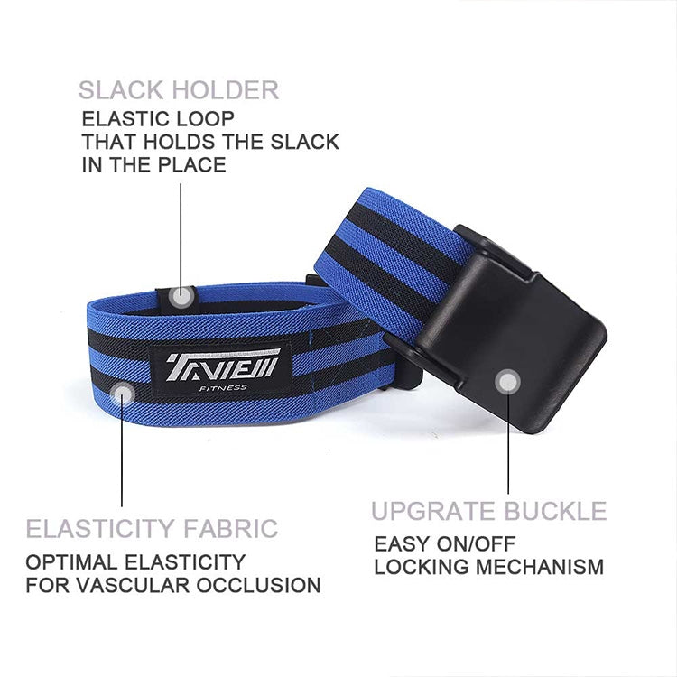 1 Pair Natural Latex Silk Elastic Band Arm Fitness Blood Flow Restriction Training Band, Size: 60 x 5cm