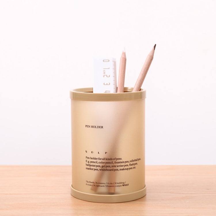 Removable Cylindrical DIY Desktop Storage Box Pen Holder