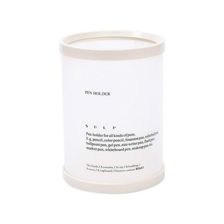 Removable Cylindrical DIY Desktop Storage Box Pen Holder