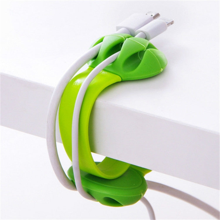 3 PCS Desktop Plug Wire Finishing Fixing Clip Winder Clip Cable Organizer