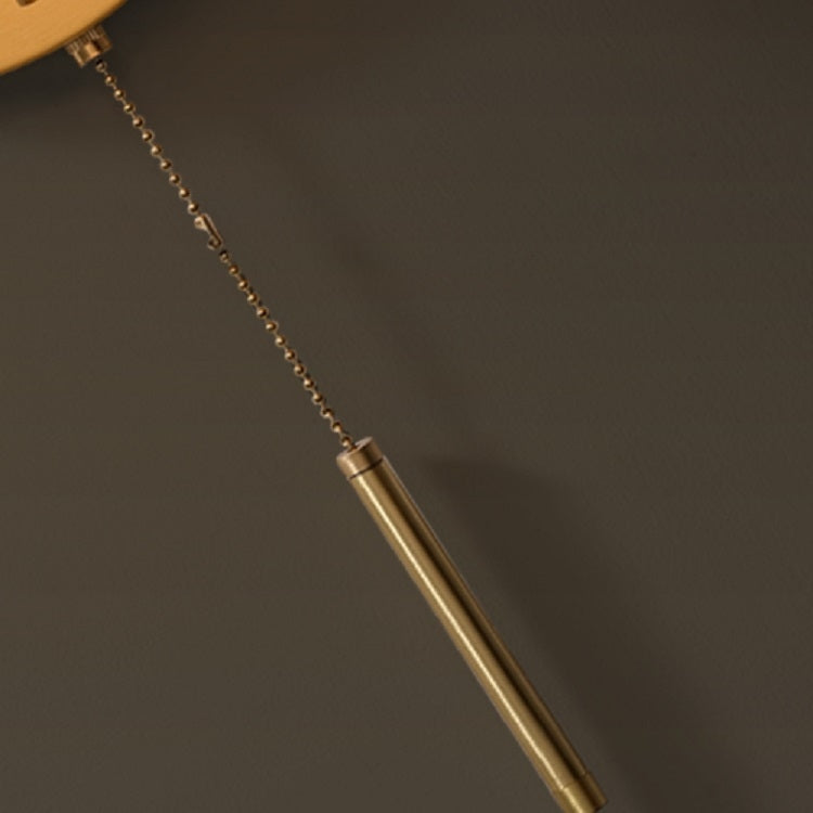 E27 LED Glass Ball Bedroom Bed Lamp Drawstring Wall Lamp, Power source: Neutral Light LED5W