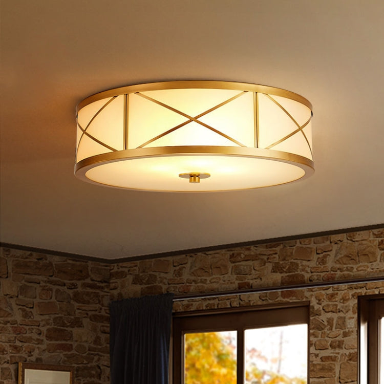 45cm  Bedroom Living Room Simple Copper Lamps with 5W Warm White LED