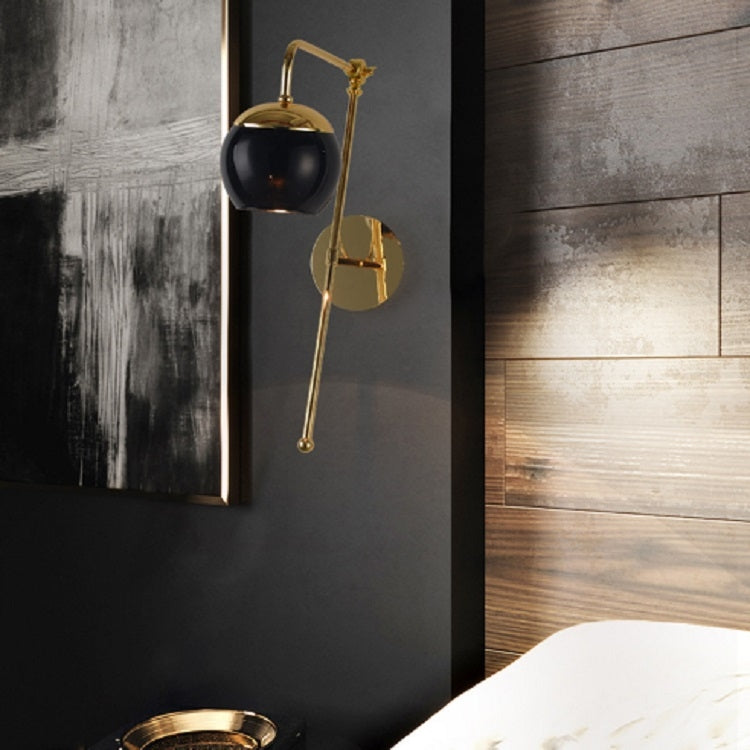 G4 LED Bedroom Bedside Glass Wall Light  Warm Light LED5W