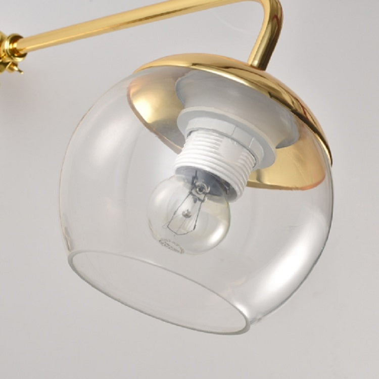 G4 LED Bedroom Bedside Glass Wall Light  Warm Light LED5W