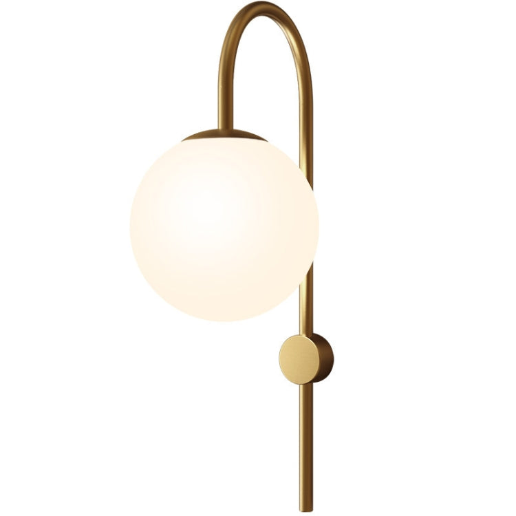 LED E27 Copper Wall Lamp Bedroom Wall Lamp Bedside Lamp Personality Magic Bean Glass Wall Lamp Aisle Staircase Living Room Full
