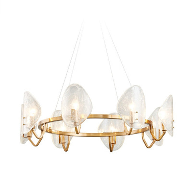 Fashion Glass Cover Metal Chandelier(Warm Light)