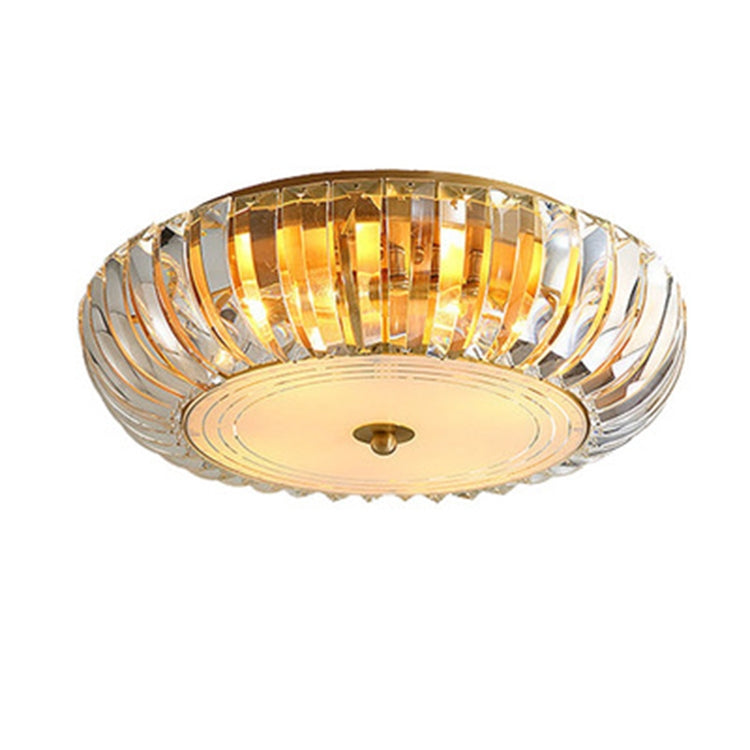 50cm Modern Simple Crystal Copper Ceiling Lamp